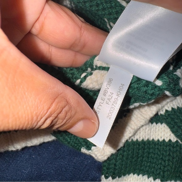 J Crew heritage cotton roll neck sweater size xxs - Picture 6 of 6